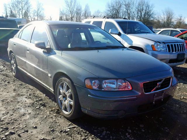 YV1RS592752440466 - 2005 VOLVO S60 2.5T GREEN photo 1