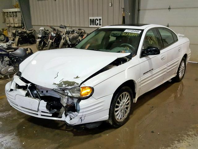 1G2NF52T9YM847827 - 2000 PONTIAC GRAND AM S Ağ foto 2
