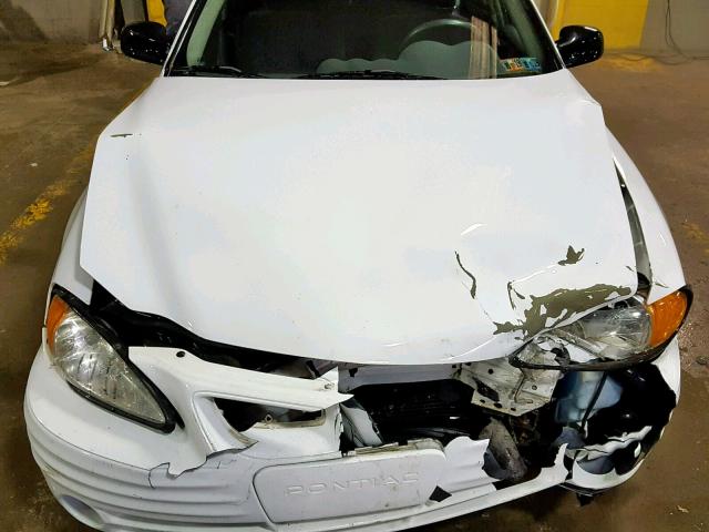 1G2NF52T9YM847827 - 2000 PONTIAC GRAND AM S Ağ foto 7