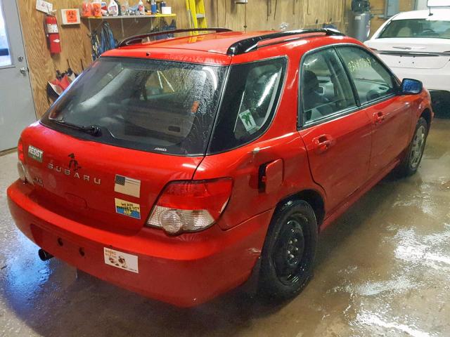 JF1GG65594G804804 - 2004 SUBARU IMPREZA TS RED photo 4