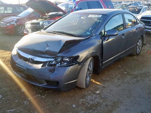 19XFA16949E029945 - 2009 HONDA CIVIC EXL Boz foto 2