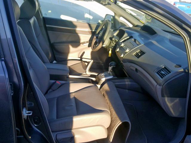 19XFA16949E029945 - 2009 HONDA CIVIC EXL Boz foto 5