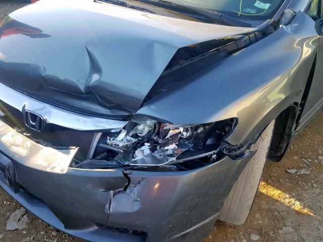 19XFA16949E029945 - 2009 HONDA CIVIC EXL Boz foto 9