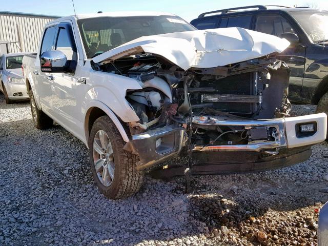 1FTEW1EF0FFA48434 - 2015 FORD F150 SUPER WHITE photo 1