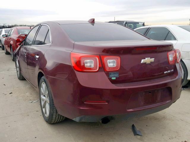 1G11E5SA5GF137900 - 2016 CHEVROLET MALIBU LIM 勃艮第红 照片 3