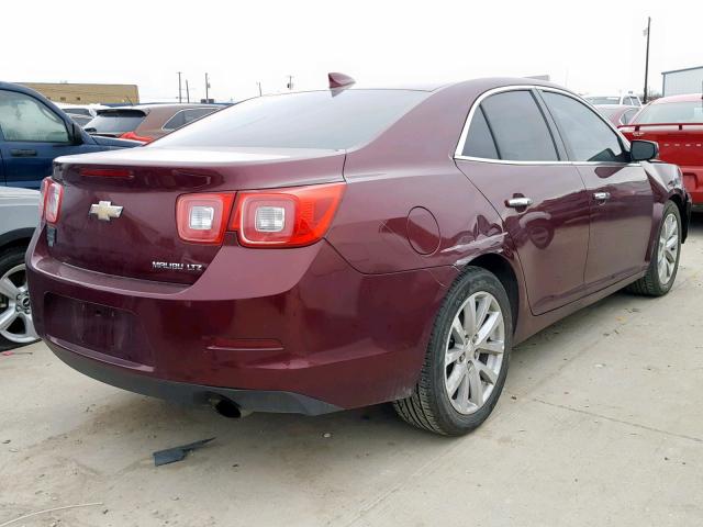 1G11E5SA5GF137900 - 2016 CHEVROLET MALIBU LIM 勃艮第红 照片 4