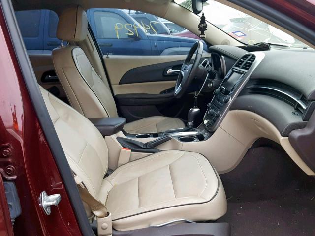 1G11E5SA5GF137900 - 2016 CHEVROLET MALIBU LIM 勃艮第红 照片 5