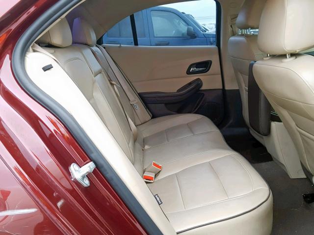 1G11E5SA5GF137900 - 2016 CHEVROLET MALIBU LIM 勃艮第红 照片 6