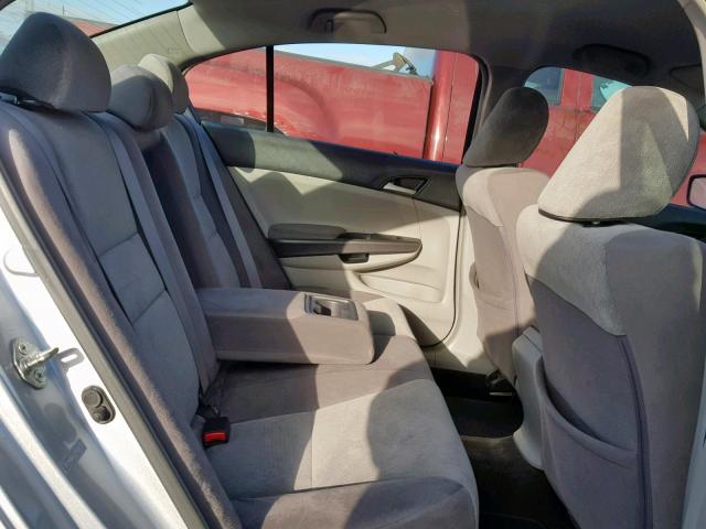 1HGCP26399A088268 - 2009 HONDA ACCORD LX SILVER photo 6