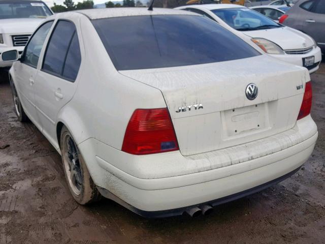 3VWSE69M63M024885 - 2003 VOLKSWAGEN JETTA GLS WHITE photo 3