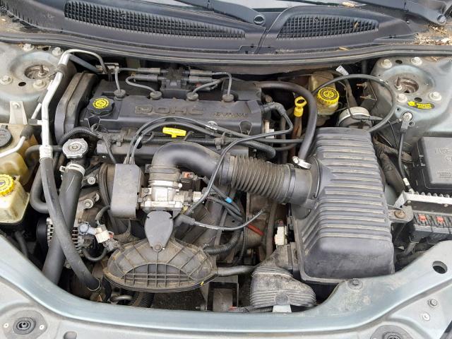 1C3EL46X84N211890 - 2004 CHRYSLER SEBRING LX GRAY photo 7