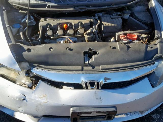 2HGFA1F66AH507508 - 2010 HONDA CIVIC SILVER photo 7