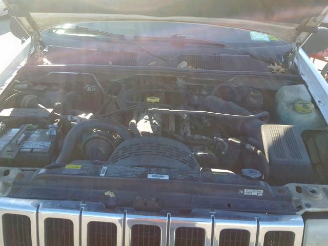 1J4GZ58S6TC395967 - 1996 JEEP GRAND CHER WHITE photo 7