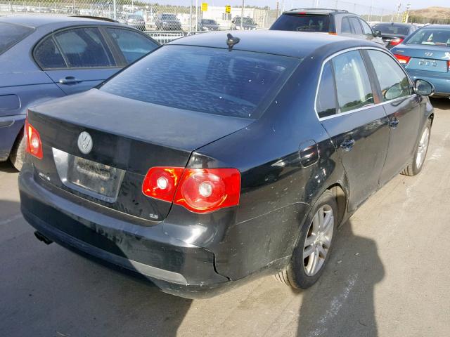 3VWRF71K67M046662 - 2007 VOLKSWAGEN JETTA 2.5 BLACK photo 4