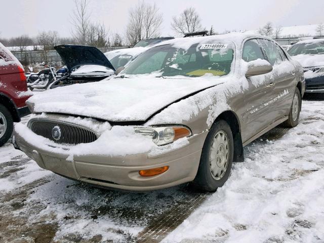 1G4HP54K424167962 - 2002 BUICK LESABRE CU BEIGE photo 2