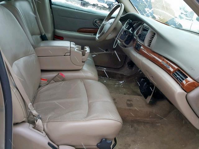 1G4HP54K424167962 - 2002 BUICK LESABRE CU BEIGE photo 5