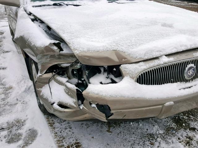 1G4HP54K424167962 - 2002 BUICK LESABRE CU BEIGE photo 9