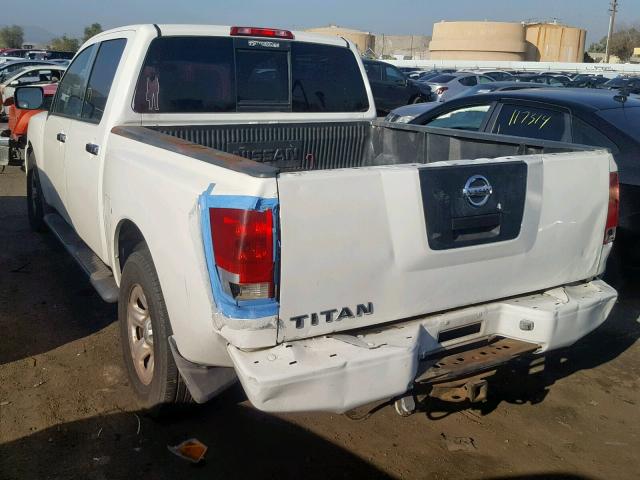 1N6AA07A44N584781 - 2004 NISSAN TITAN XE WHITE photo 3