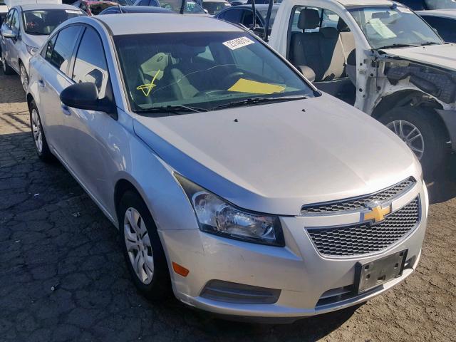 1G1PD5SH4C7154735 - 2012 CHEVROLET CRUZE LS SILVER photo 1