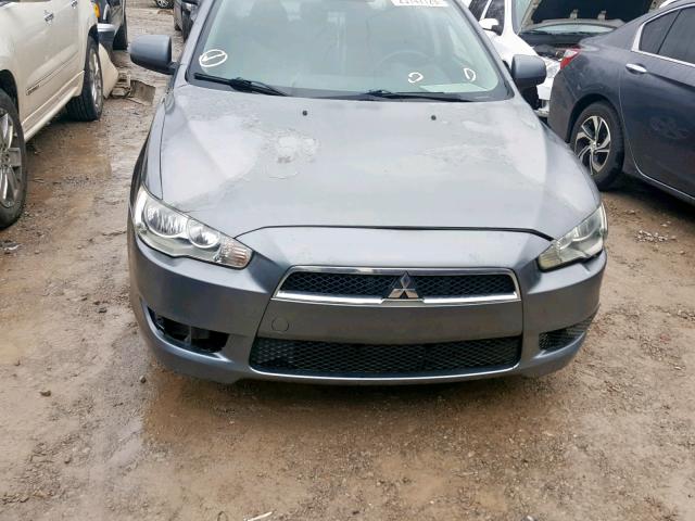 JA3AU26U78U017864 - 2008 MITSUBISHI LANCER ES SILVER photo 9