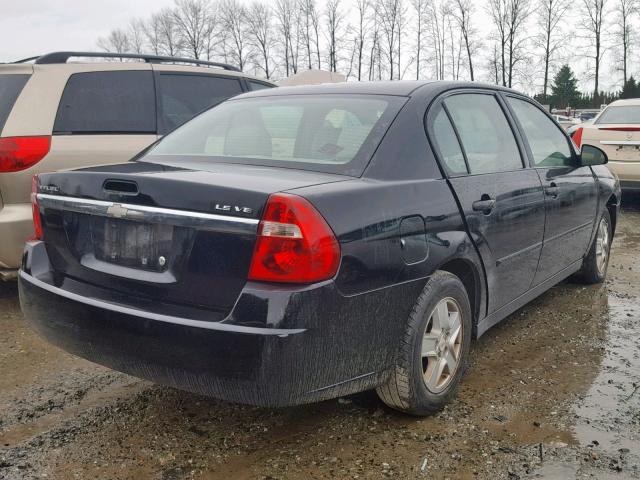 1G1ZT528X4F116624 - 2004 CHEVROLET MALIBU LS Қара фото 4