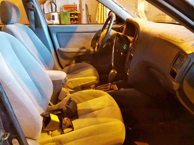 KMHDN45D36U128719 - 2006 HYUNDAI ELANTRA GL BLUE photo 5