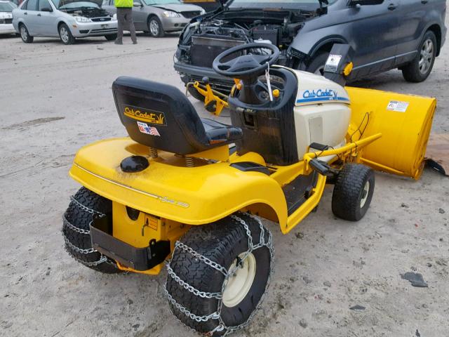 99998878787822579 - 2008 CUB LAWN MOWER YELLOW photo 4