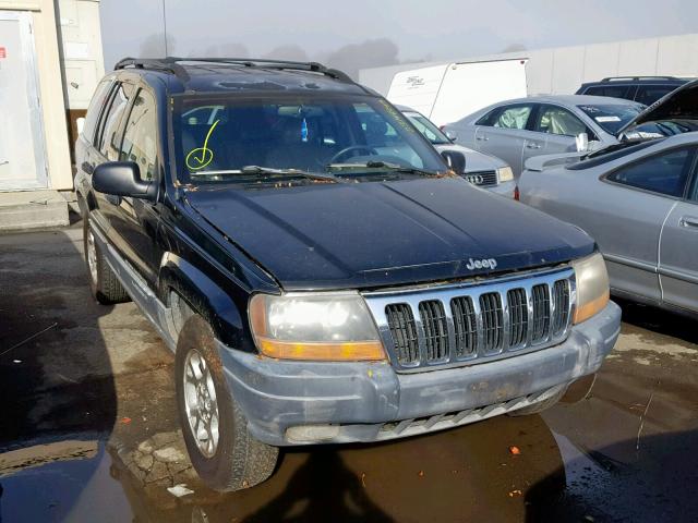 1J4G248S9YC130000 - 2000 JEEP GRAND CHER BLACK photo 1