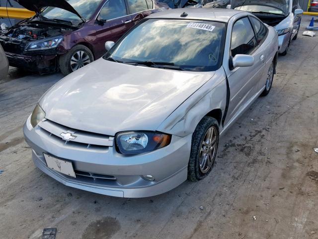 1G1JH12F937366046 - 2003 CHEVROLET CAVALIER L SILVER photo 2