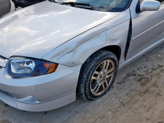 1G1JH12F937366046 - 2003 CHEVROLET CAVALIER L SILVER photo 9