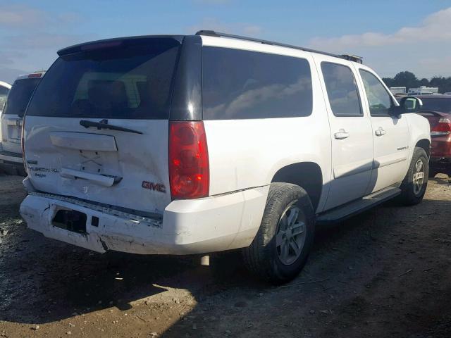 1GKFC16097J230904 - 2007 GMC YUKON XL C WHITE photo 4