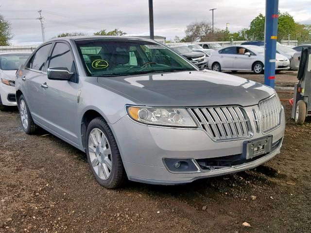 3LNHL2GC9AR608683 - 2010 LINCOLN MKZ SILVER photo 1