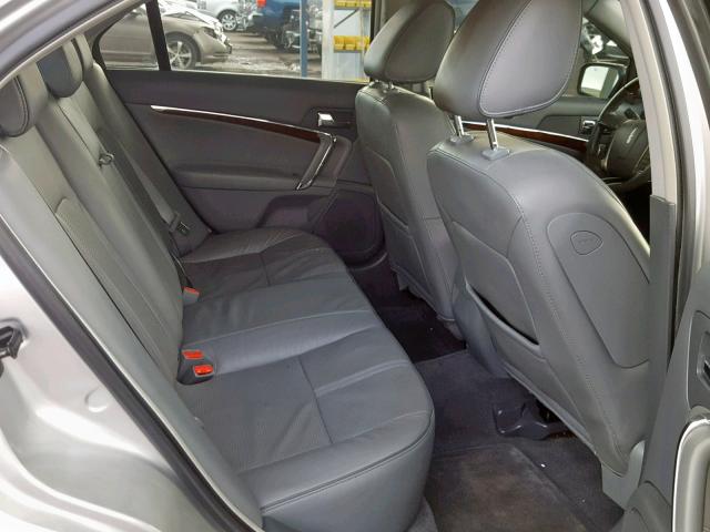 3LNHL2GC9AR608683 - 2010 LINCOLN MKZ SILVER photo 6