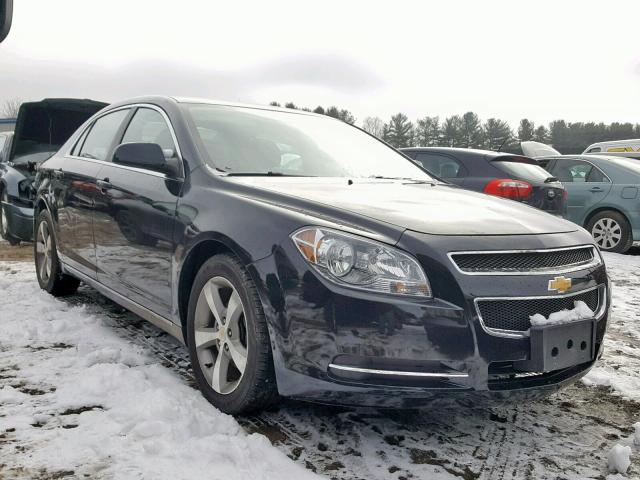 1G1ZC5E13BF166809 - 2011 CHEVROLET MALIBU 1LT BLACK photo 1