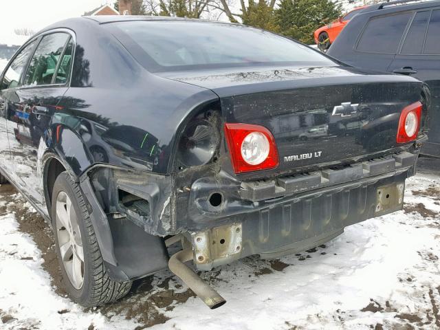 1G1ZC5E13BF166809 - 2011 CHEVROLET MALIBU 1LT BLACK photo 9