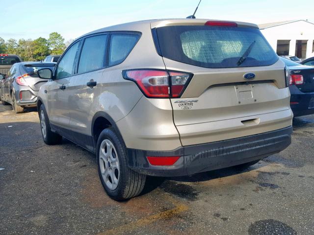 1FMCU0F7XJUB36132 - 2018 FORD ESCAPE S TAN photo 3