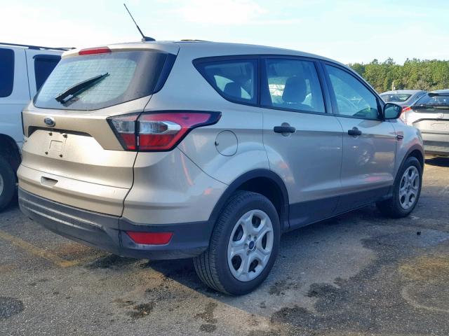 1FMCU0F7XJUB36132 - 2018 FORD ESCAPE S TAN photo 4