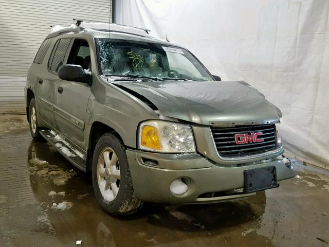 1GKET12P146174955 - 2004 GMC ENVOY XUV GREEN photo 1