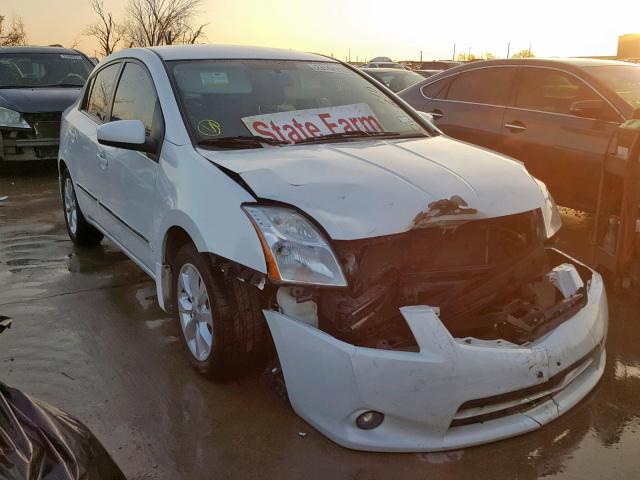 3N1AB6AP9AL701365 - 2010 NISSAN SENTRA 2.0 WHITE photo 1