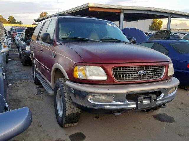 1FMPU18L1WLA24687 - 1998 FORD EXPEDITION MAROON photo 1