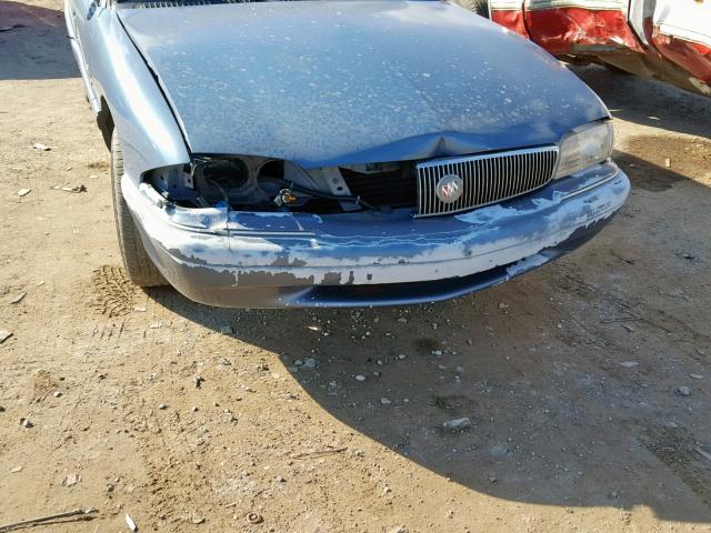 1G4NJ52M6WC419697 - 1998 BUICK SKYLARK CU BLUE photo 9