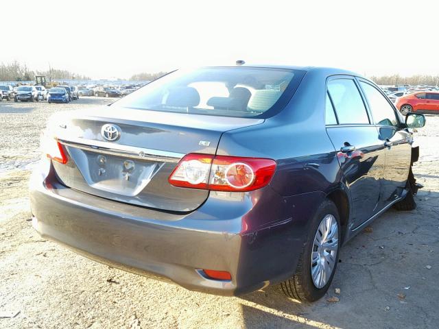 2T1BU4EE5DC006994 - 2013 TOYOTA COROLLA BA 灰色 照片 4