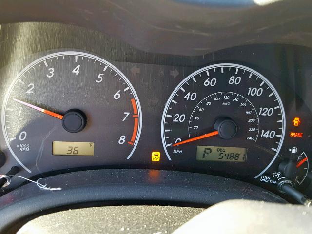 2T1BU4EE5DC006994 - 2013 TOYOTA COROLLA BA 灰色 照片 8