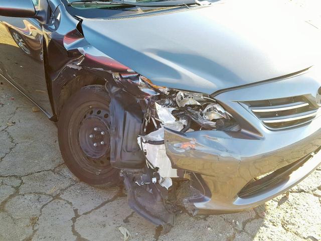 2T1BU4EE5DC006994 - 2013 TOYOTA COROLLA BA 灰色 照片 9