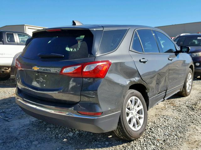 2GNAXHEV4J6316939 - 2018 CHEVROLET EQUINOX LS GRAY photo 4