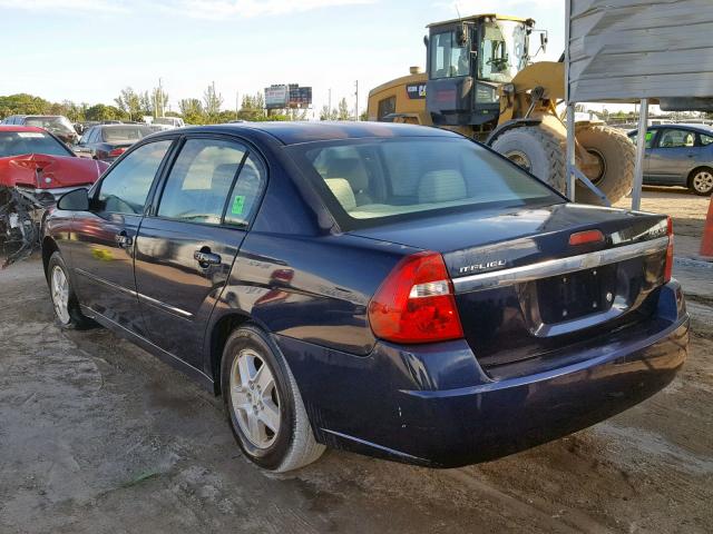 1G1ZT528X5F170054 - 2005 CHEVROLET MALIBU LS 蓝色 照片 3