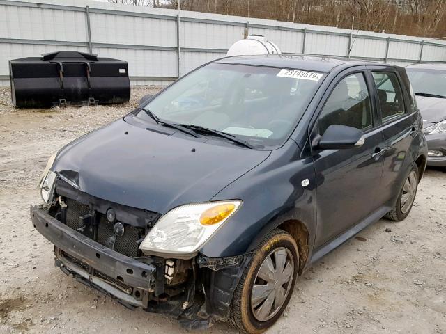 JTKKT624X60147351 - 2006 TOYOTA SCION XA GRAY photo 2