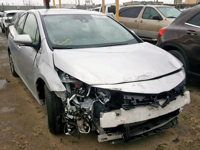 JTDKARFP7H3066098 - 2017 TOYOTA PRIUS PRIM SILVER photo 1