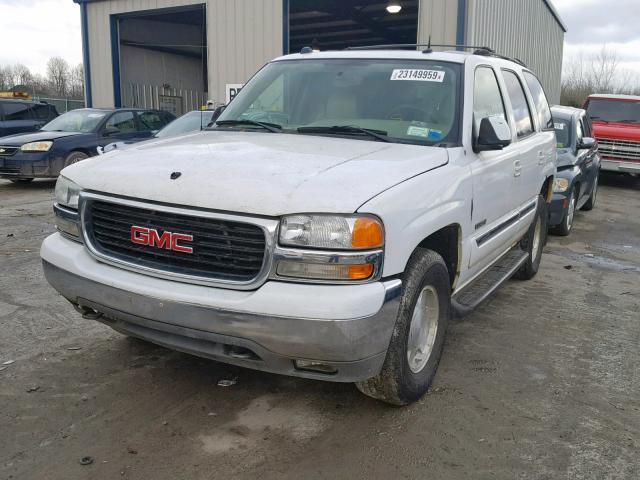 1GKEK13T54R115193 - 2004 GMC YUKON WHITE photo 2