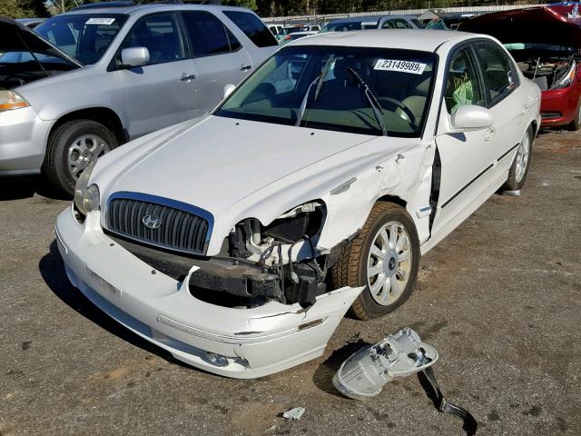 KMHWF35HX3A884323 - 2003 HYUNDAI SONATA GLS 白色 照片 2
